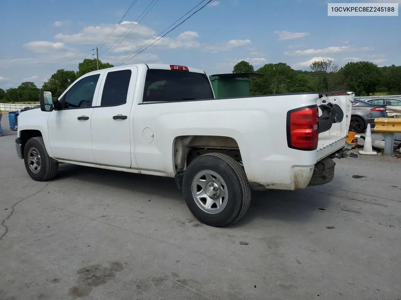 2014 Chevrolet Silverado K1500 VIN: 1GCVKPEC8EZ245188 Lot: 56124365