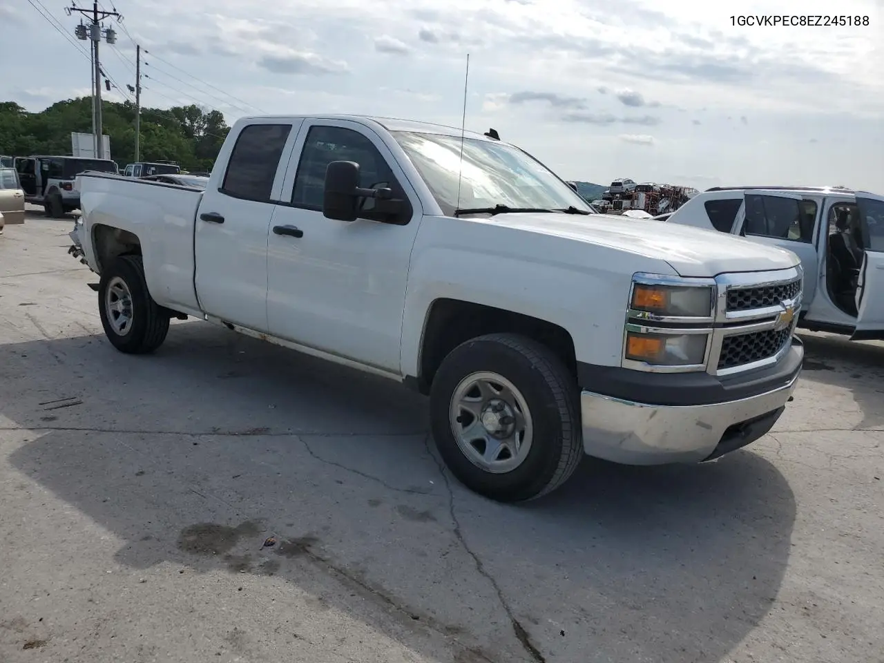 2014 Chevrolet Silverado K1500 VIN: 1GCVKPEC8EZ245188 Lot: 56124365