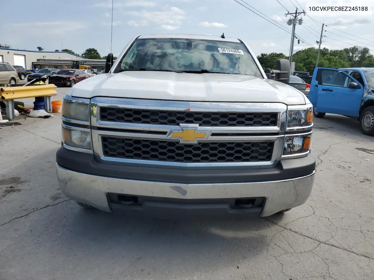 2014 Chevrolet Silverado K1500 VIN: 1GCVKPEC8EZ245188 Lot: 56124365