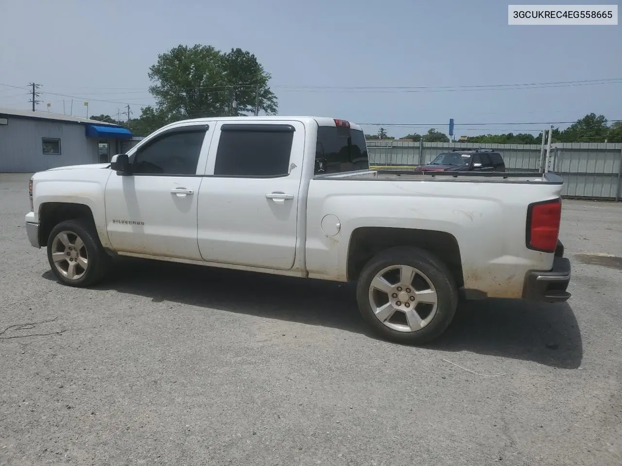 2014 Chevrolet Silverado K1500 Lt VIN: 3GCUKREC4EG558665 Lot: 56676095