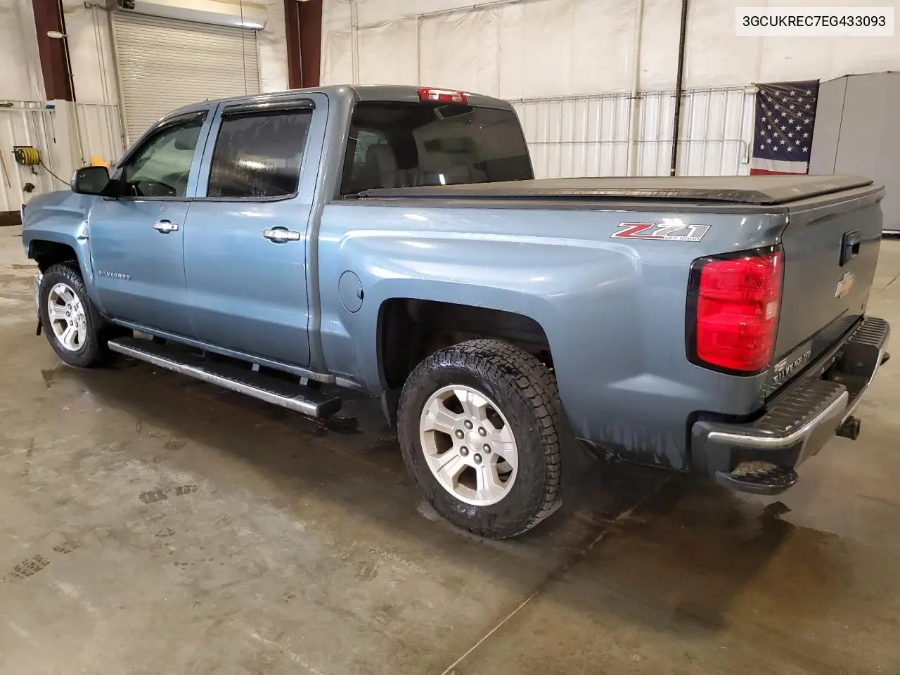 2014 Chevrolet Silverado K1500 Lt VIN: 3GCUKREC7EG433093 Lot: 56935785