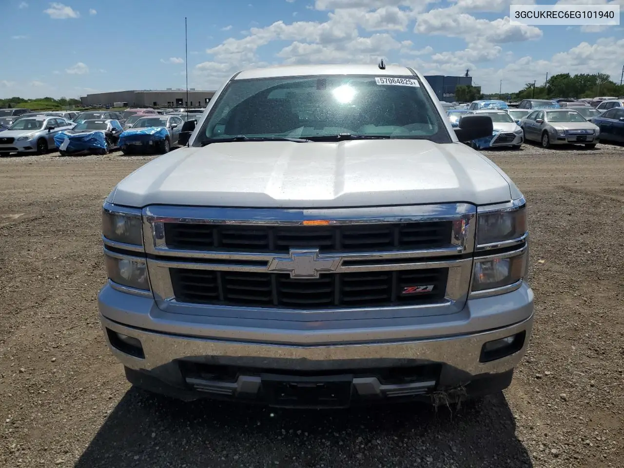 2014 Chevrolet Silverado K1500 Lt VIN: 3GCUKREC6EG101940 Lot: 57064825