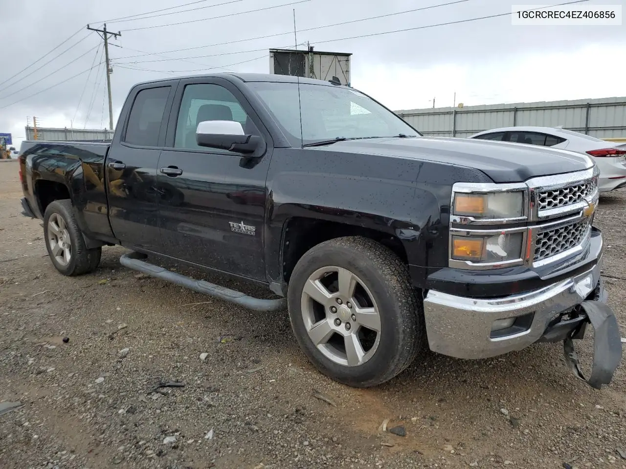 2014 Chevrolet Silverado C1500 Lt VIN: 1GCRCREC4EZ406856 Lot: 57077755