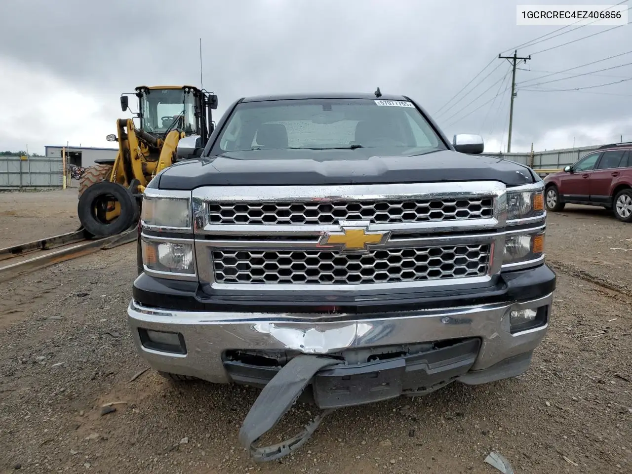 2014 Chevrolet Silverado C1500 Lt VIN: 1GCRCREC4EZ406856 Lot: 57077755
