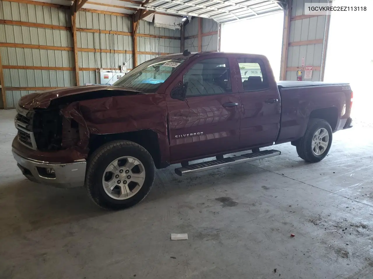 2014 Chevrolet Silverado K1500 Lt VIN: 1GCVKREC2EZ113118 Lot: 58415125