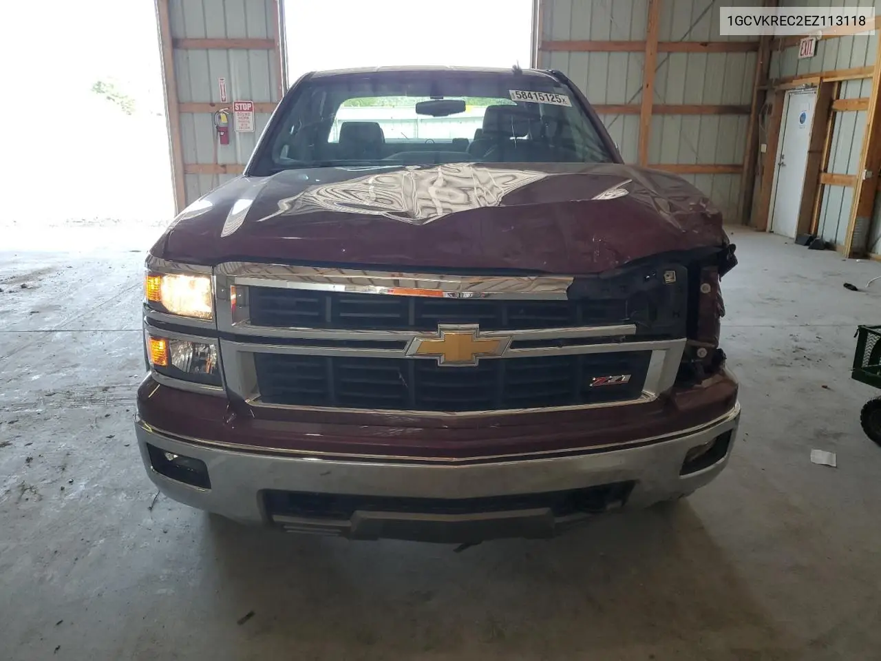2014 Chevrolet Silverado K1500 Lt VIN: 1GCVKREC2EZ113118 Lot: 58415125