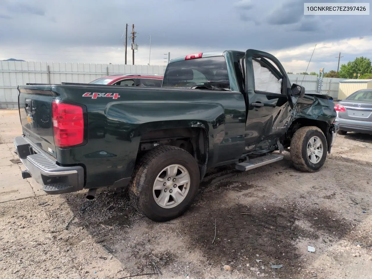 2014 Chevrolet Silverado K1500 Lt VIN: 1GCNKREC7EZ397426 Lot: 58992925