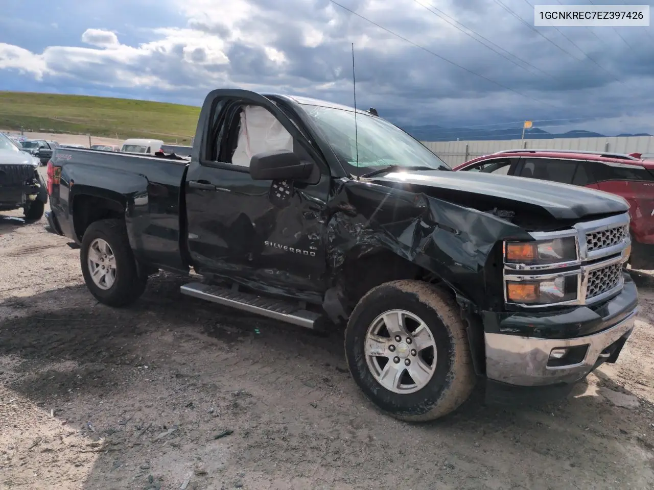 2014 Chevrolet Silverado K1500 Lt VIN: 1GCNKREC7EZ397426 Lot: 58992925