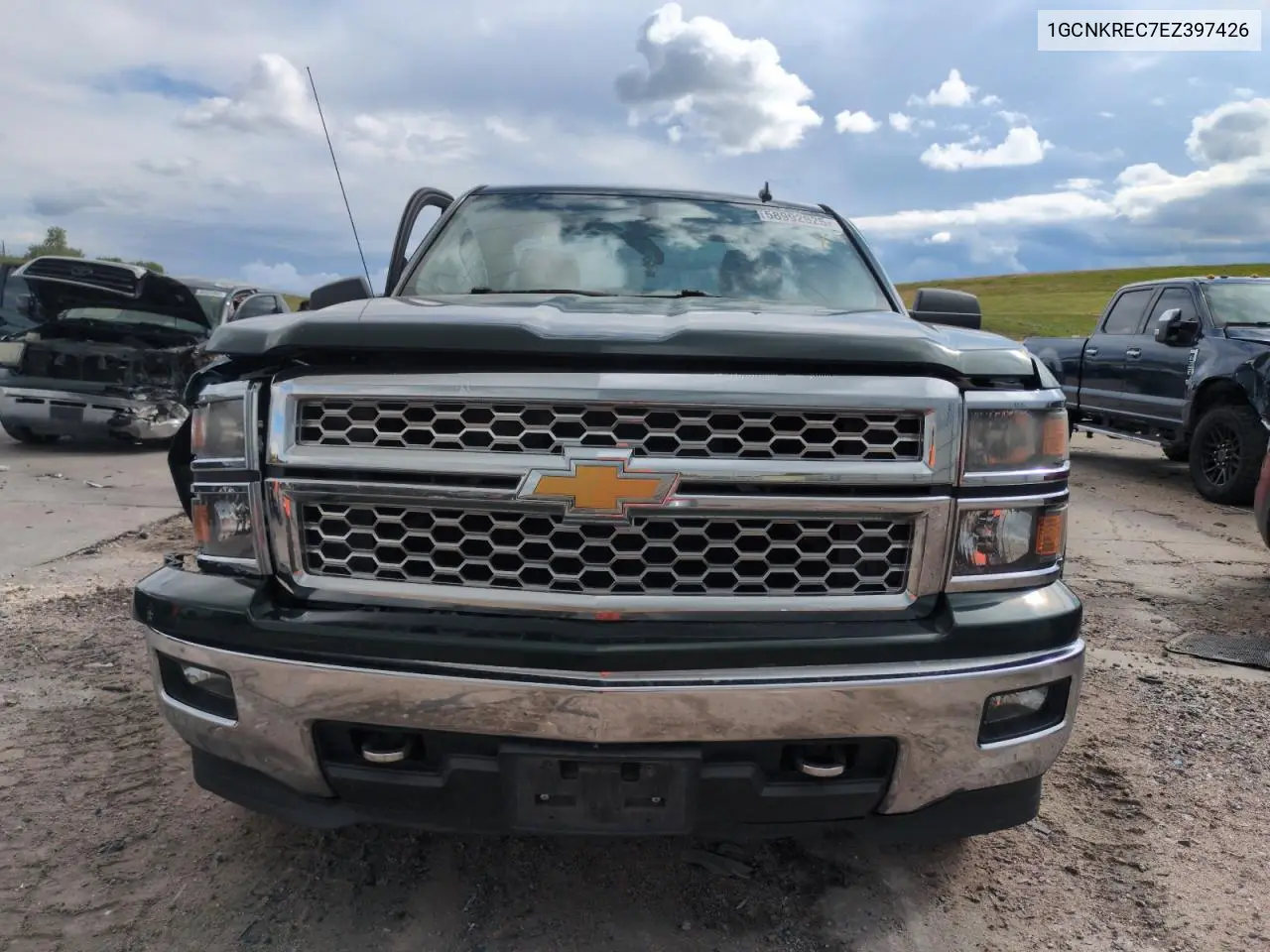 2014 Chevrolet Silverado K1500 Lt VIN: 1GCNKREC7EZ397426 Lot: 58992925