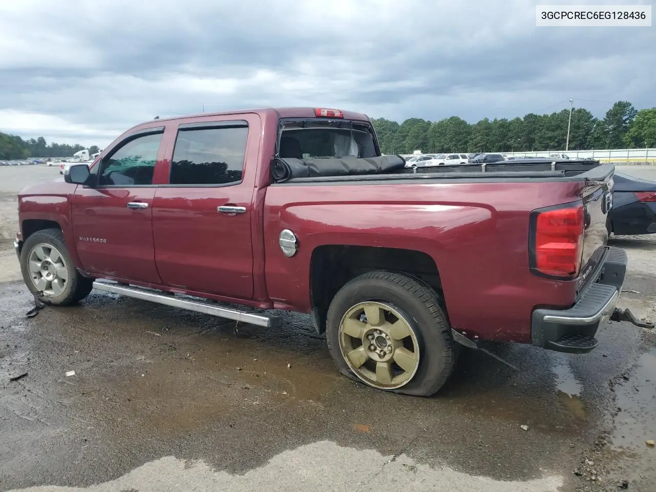 2014 Chevrolet Silverado C1500 Lt VIN: 3GCPCREC6EG128436 Lot: 60110365