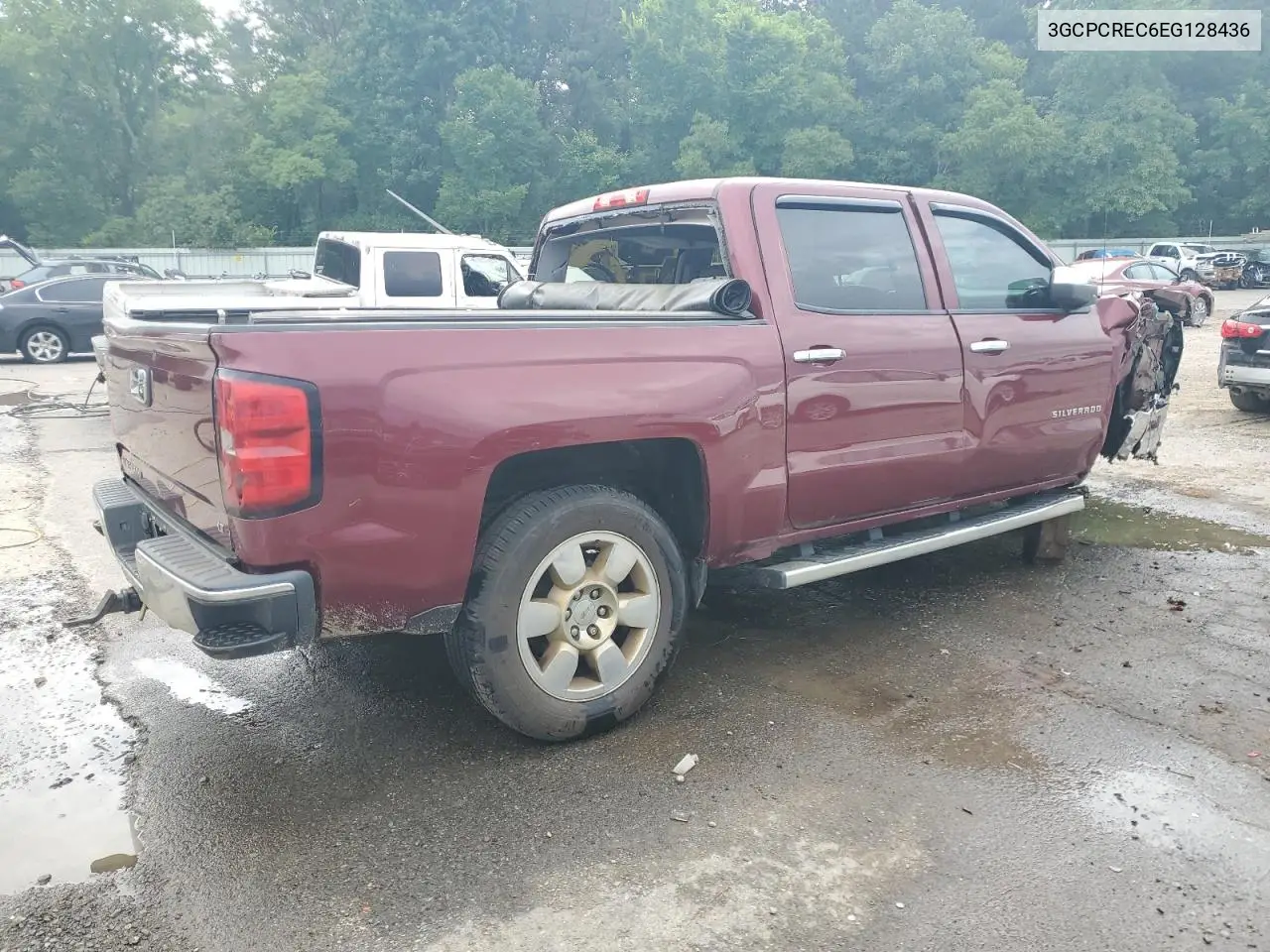 2014 Chevrolet Silverado C1500 Lt VIN: 3GCPCREC6EG128436 Lot: 60110365