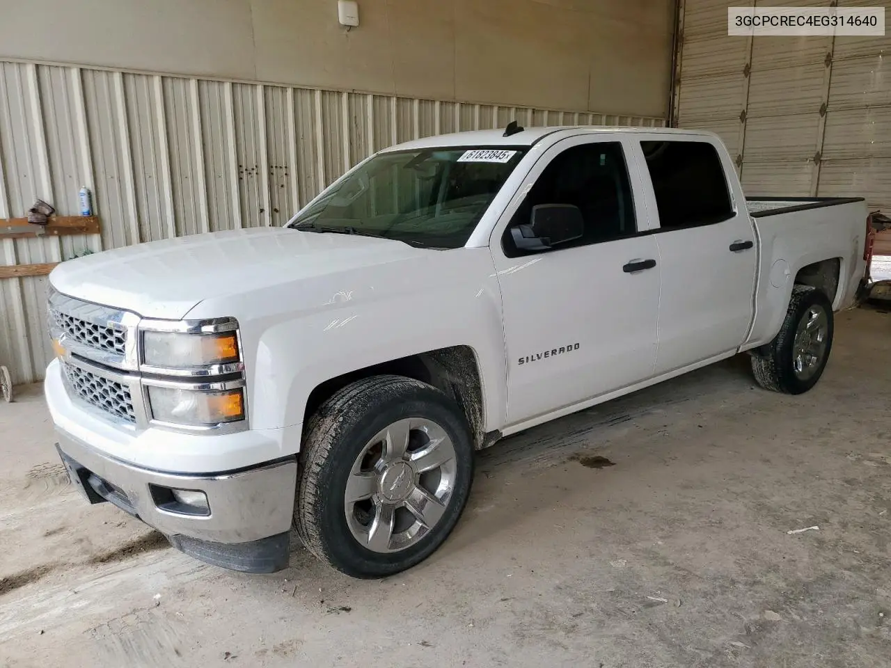 2014 Chevrolet Silverado C1500 Lt VIN: 3GCPCREC4EG314640 Lot: 61823845