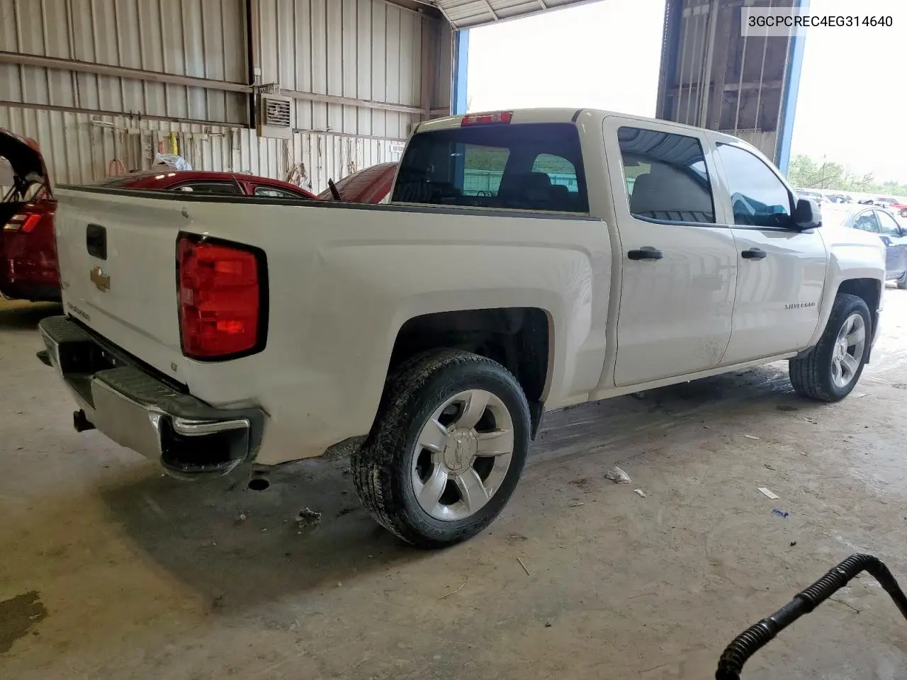 2014 Chevrolet Silverado C1500 Lt VIN: 3GCPCREC4EG314640 Lot: 61823845