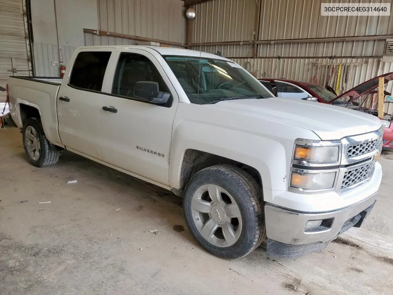 2014 Chevrolet Silverado C1500 Lt VIN: 3GCPCREC4EG314640 Lot: 61823845