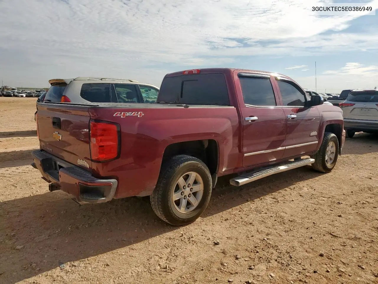 2014 Chevrolet Silverado K1500 High Country VIN: 3GCUKTEC5EG386949 Lot: 62355705