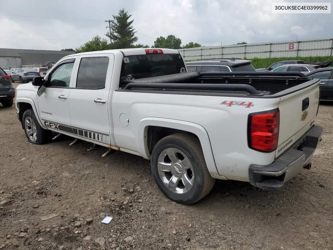 2014 Chevrolet Silverado K1500 Ltz VIN: 3GCUKSEC4EG399962 Lot: 62723685