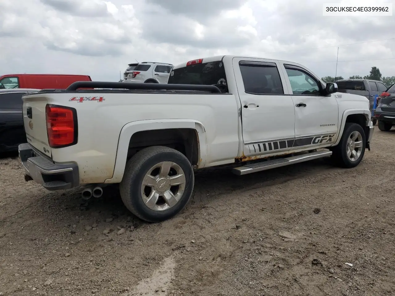 2014 Chevrolet Silverado K1500 Ltz VIN: 3GCUKSEC4EG399962 Lot: 62723685