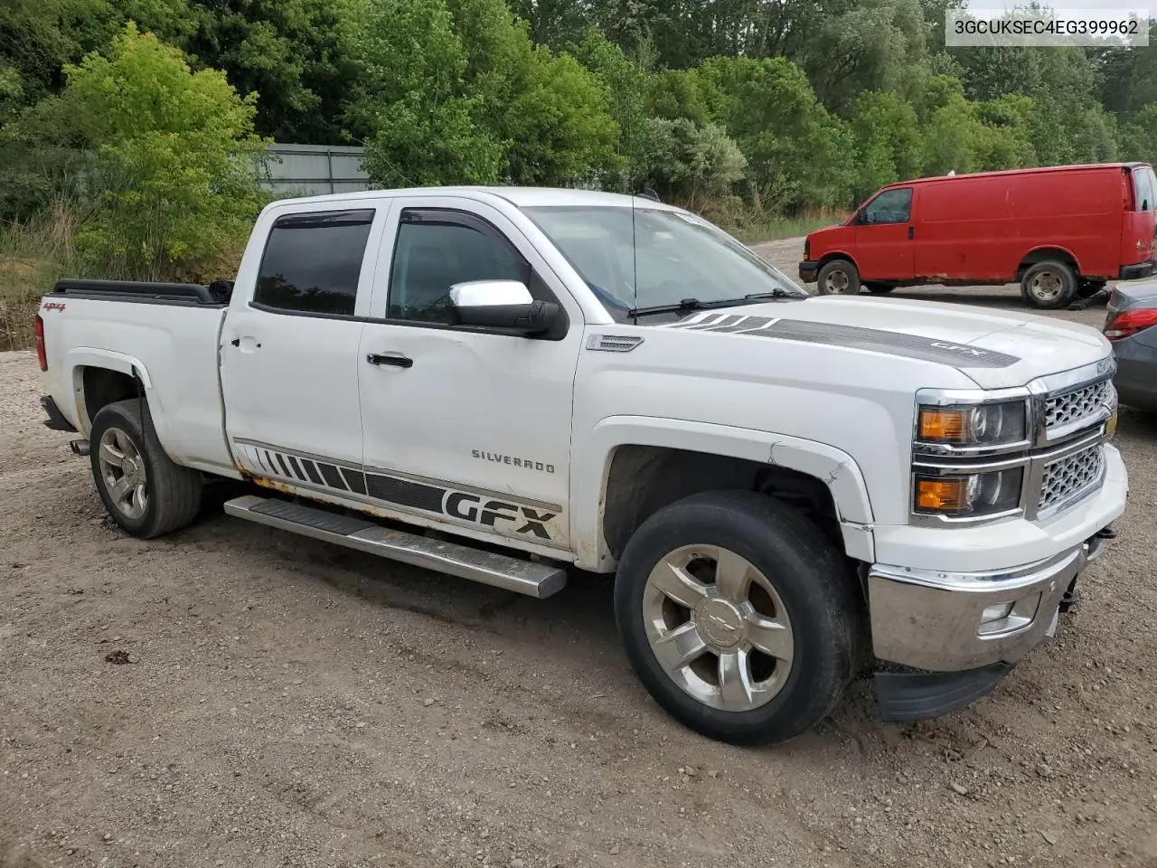 2014 Chevrolet Silverado K1500 Ltz VIN: 3GCUKSEC4EG399962 Lot: 62723685