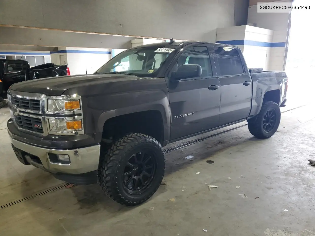 2014 Chevrolet Silverado K1500 Lt VIN: 3GCUKREC5EG354490 Lot: 62918105