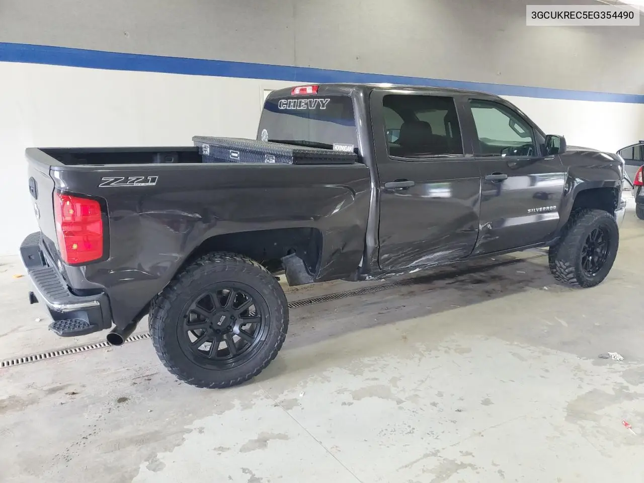 2014 Chevrolet Silverado K1500 Lt VIN: 3GCUKREC5EG354490 Lot: 62918105