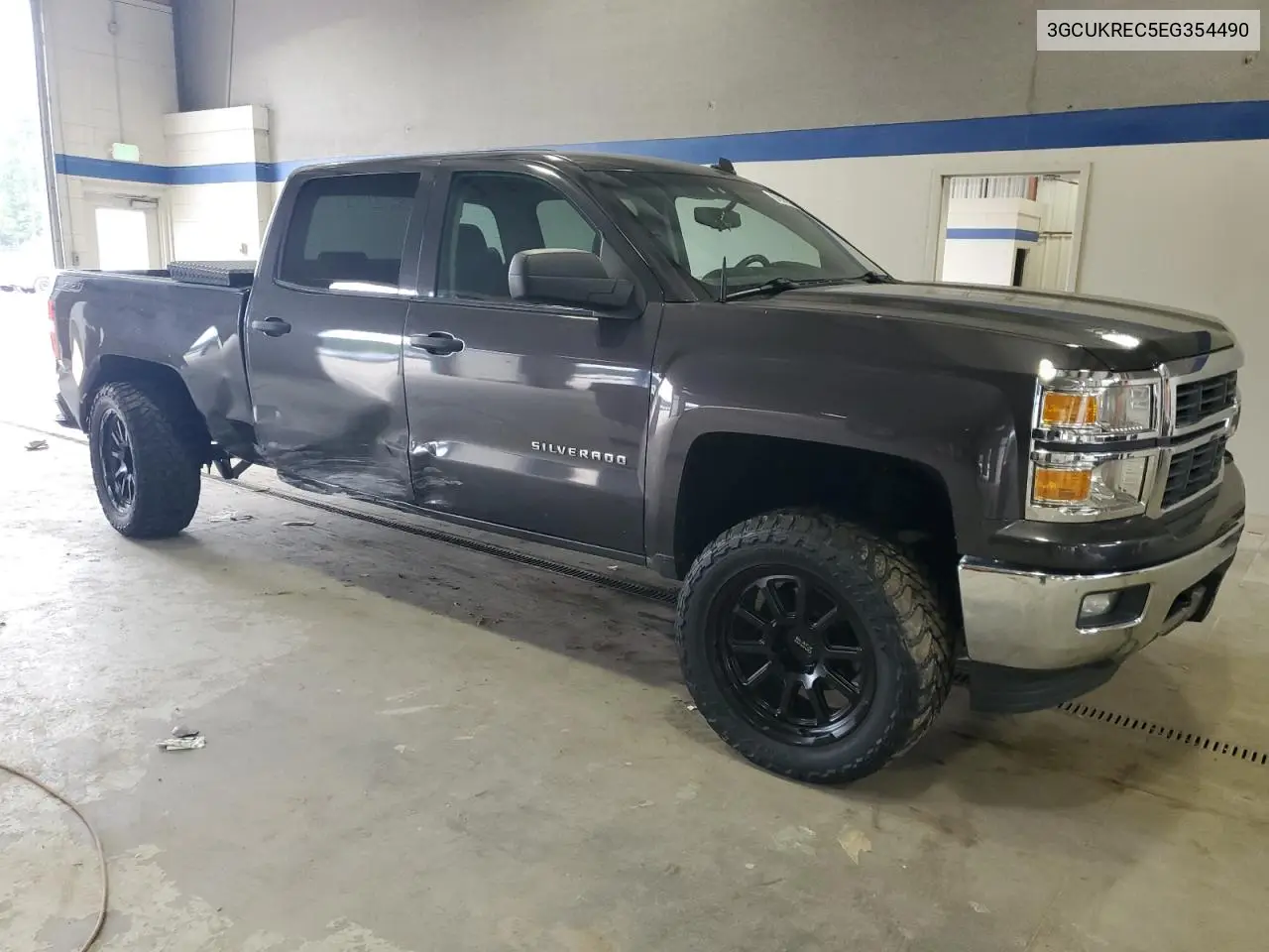 2014 Chevrolet Silverado K1500 Lt VIN: 3GCUKREC5EG354490 Lot: 62918105