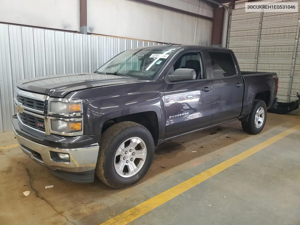 2014 Chevrolet Silverado K1500 Lt VIN: 3GCUKREH1EG531046 Lot: 62968325