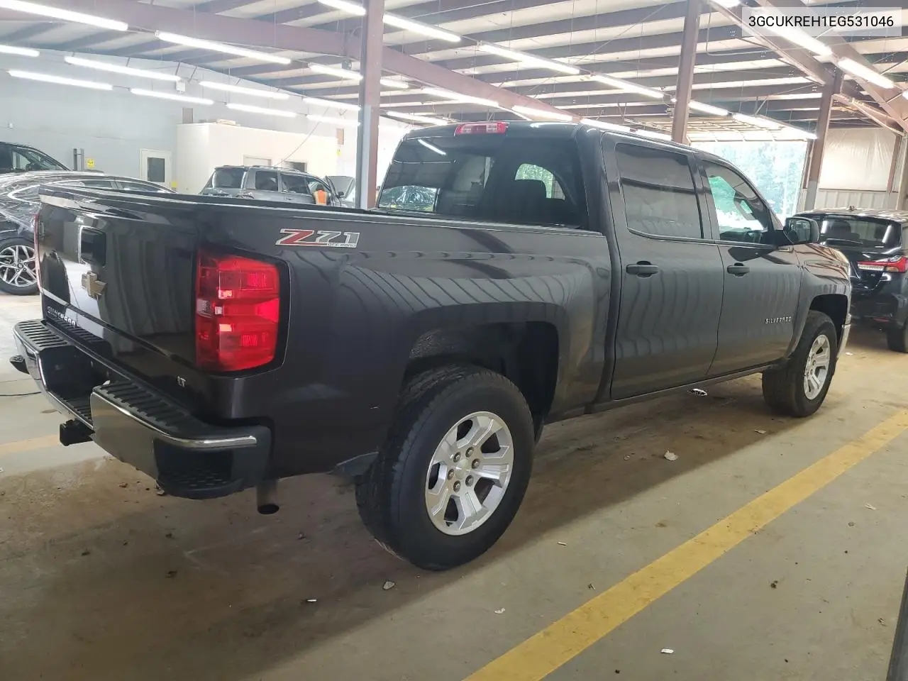 2014 Chevrolet Silverado K1500 Lt VIN: 3GCUKREH1EG531046 Lot: 62968325