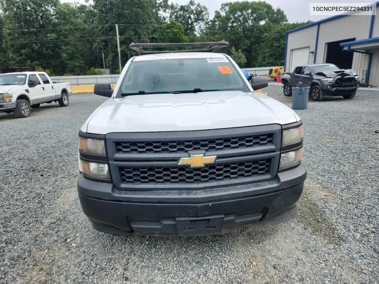 2014 Chevrolet Silverado C1500 VIN: 1GCNCPEC5EZ294331 Lot: 65735725