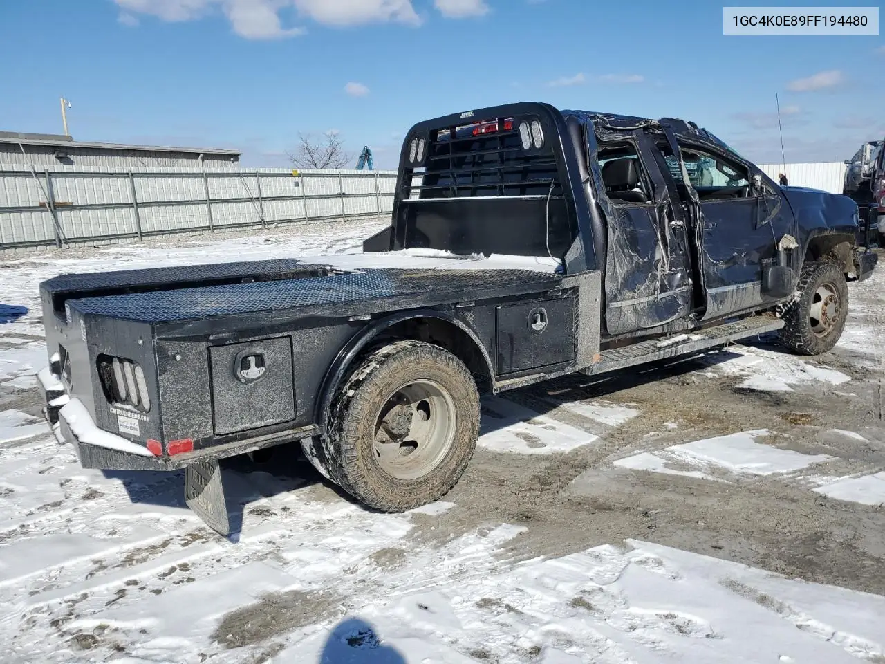 2015 Chevrolet Silverado K3500 Ltz VIN: 1GC4K0E89FF194480 Lot: 46165365