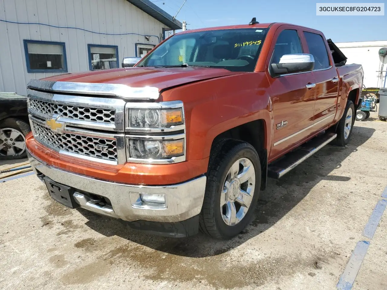 2015 Chevrolet Silverado K1500 Ltz VIN: 3GCUKSEC8FG204723 Lot: 51119545