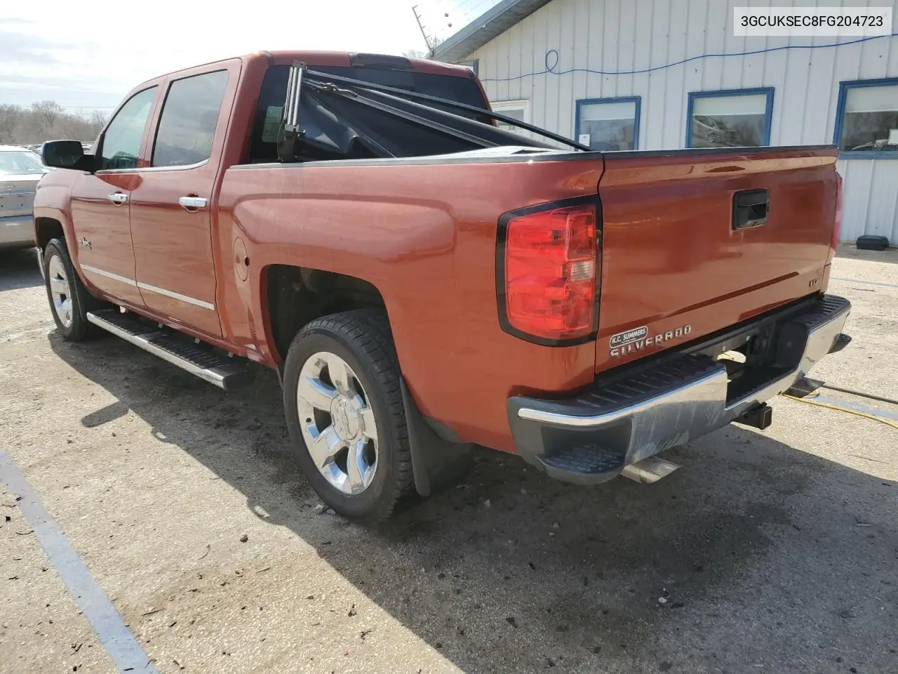 2015 Chevrolet Silverado K1500 Ltz VIN: 3GCUKSEC8FG204723 Lot: 51119545