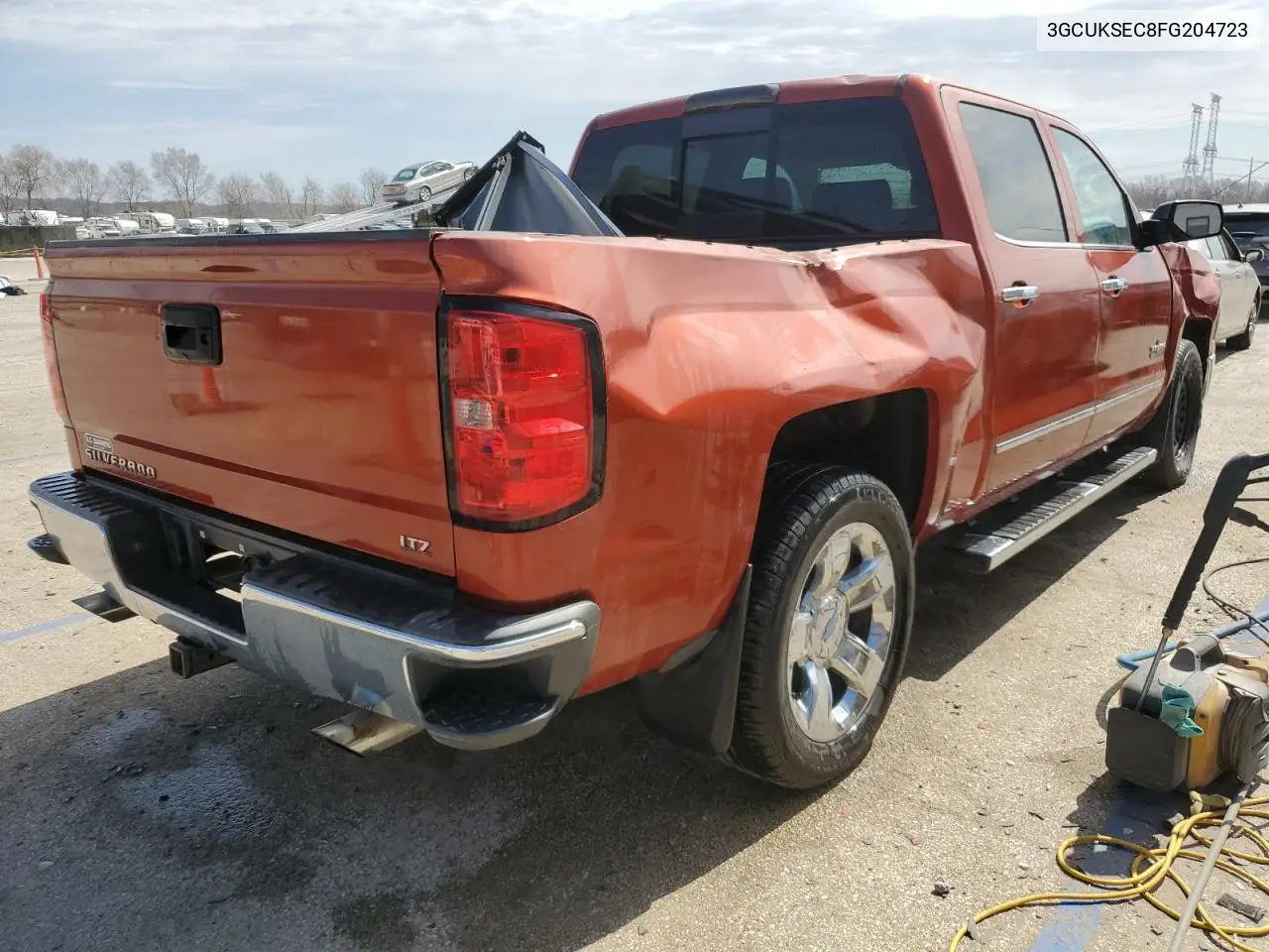2015 Chevrolet Silverado K1500 Ltz VIN: 3GCUKSEC8FG204723 Lot: 51119545