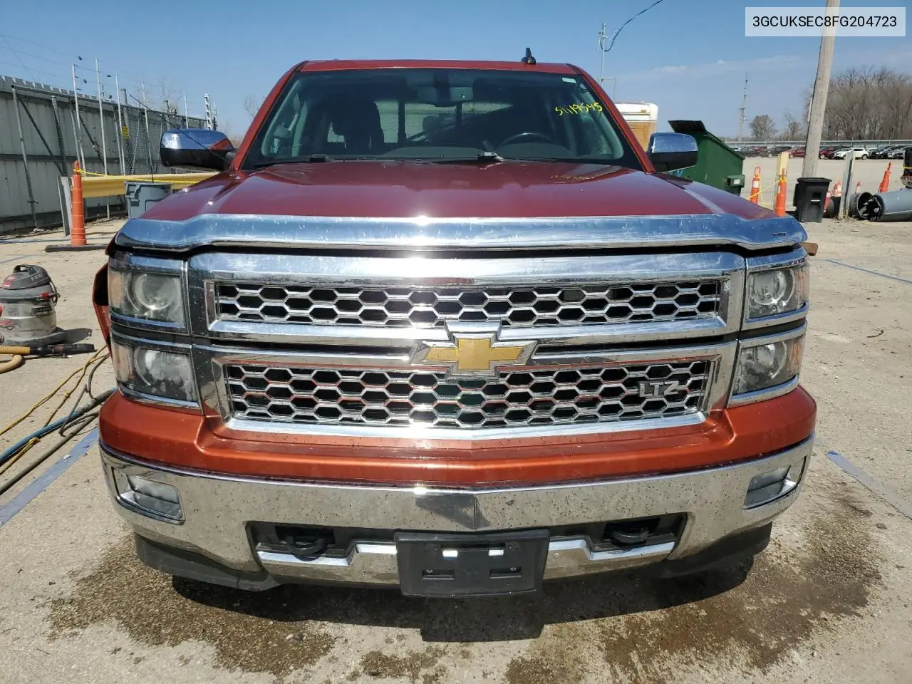 2015 Chevrolet Silverado K1500 Ltz VIN: 3GCUKSEC8FG204723 Lot: 51119545