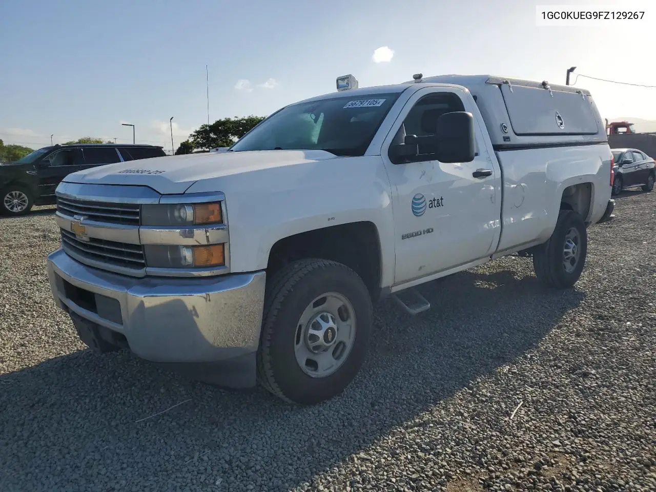 2015 Chevrolet Silverado K2500 Heavy Duty VIN: 1GC0KUEG9FZ129267 Lot: 56797105