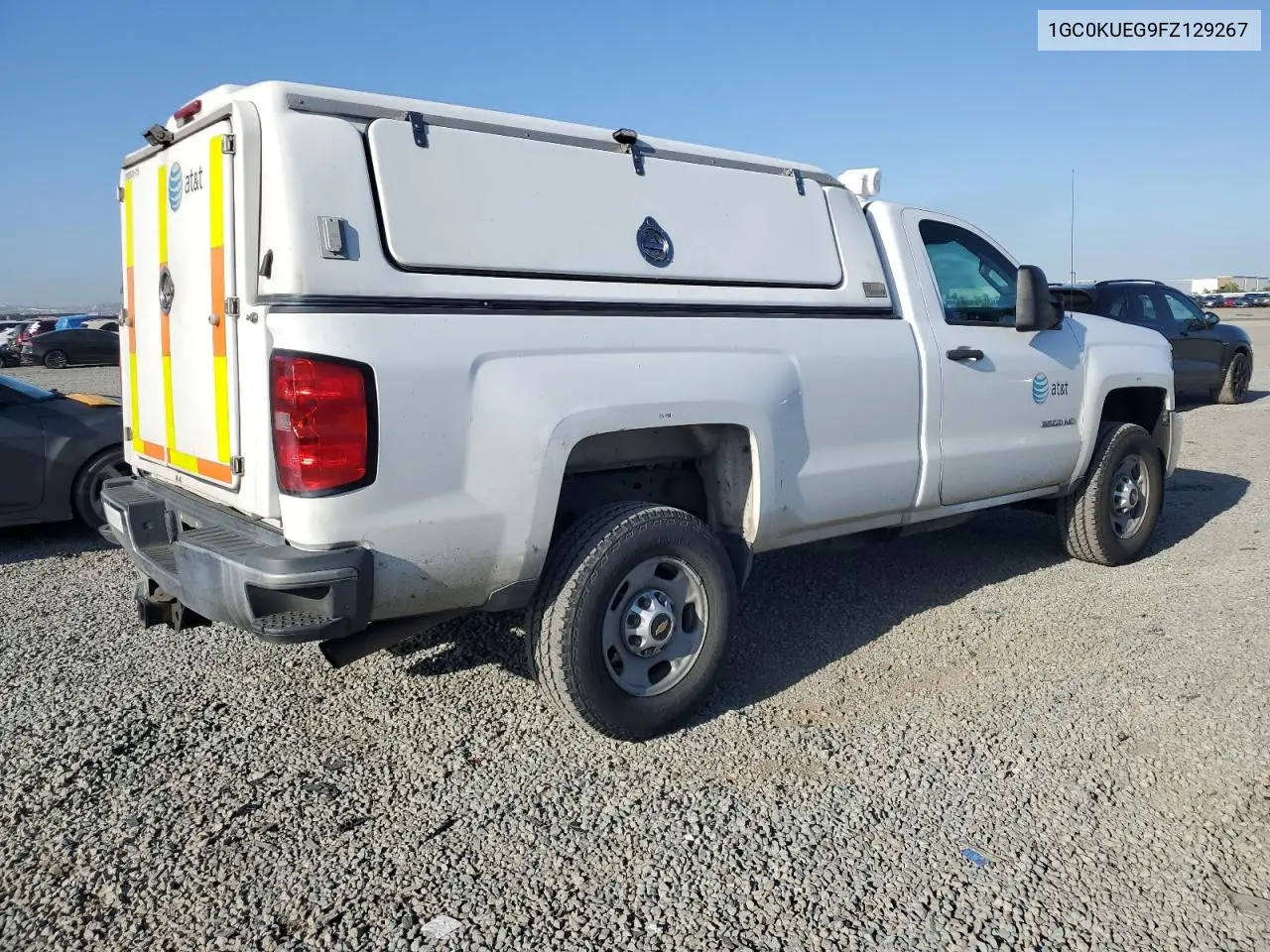 2015 Chevrolet Silverado K2500 Heavy Duty VIN: 1GC0KUEG9FZ129267 Lot: 56797105