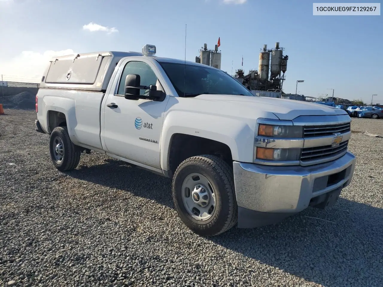 2015 Chevrolet Silverado K2500 Heavy Duty VIN: 1GC0KUEG9FZ129267 Lot: 56797105