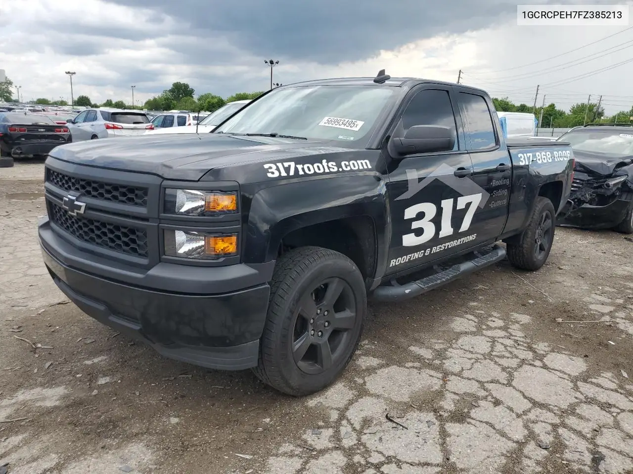 2015 Chevrolet Silverado C1500 VIN: 1GCRCPEH7FZ385213 Lot: 56993495