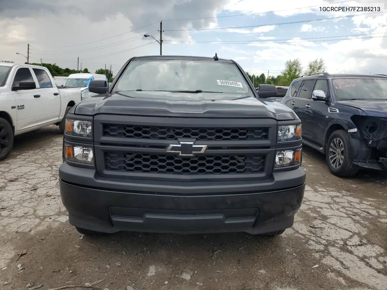 2015 Chevrolet Silverado C1500 VIN: 1GCRCPEH7FZ385213 Lot: 56993495
