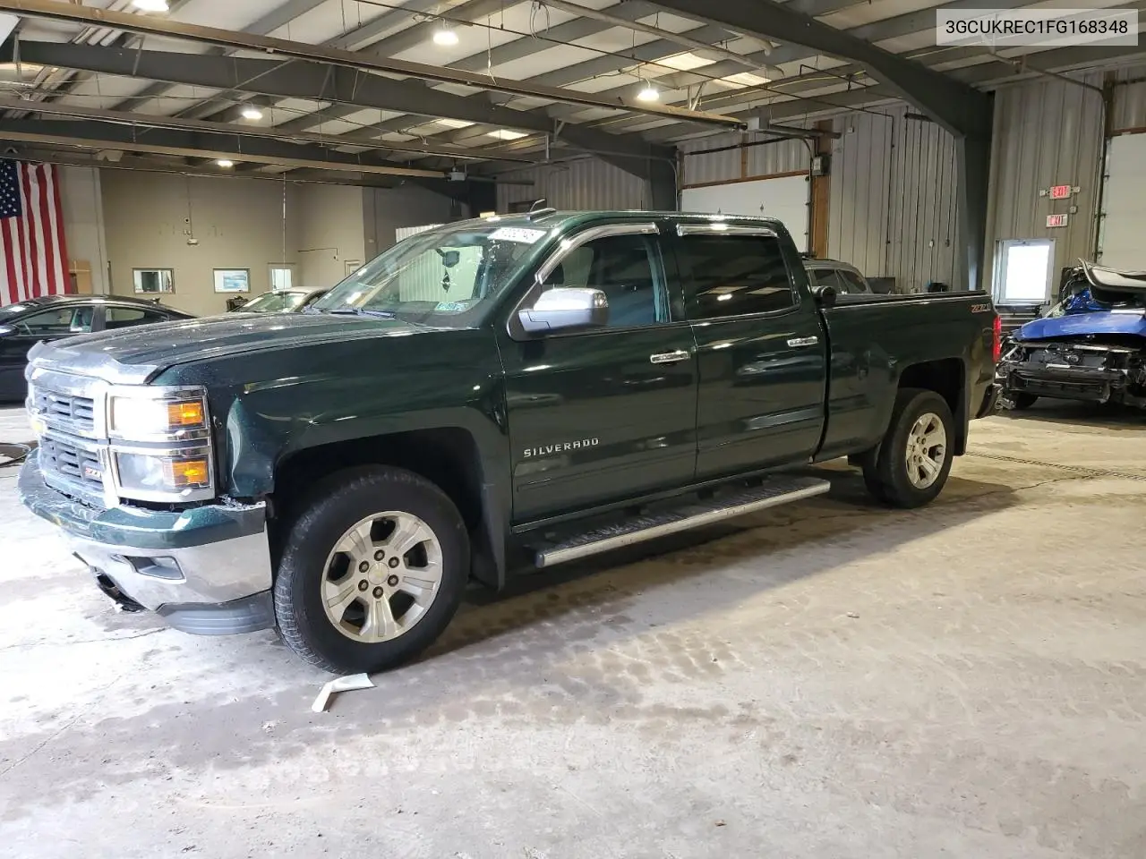 2015 Chevrolet Silverado K1500 Lt VIN: 3GCUKREC1FG168348 Lot: 57032145