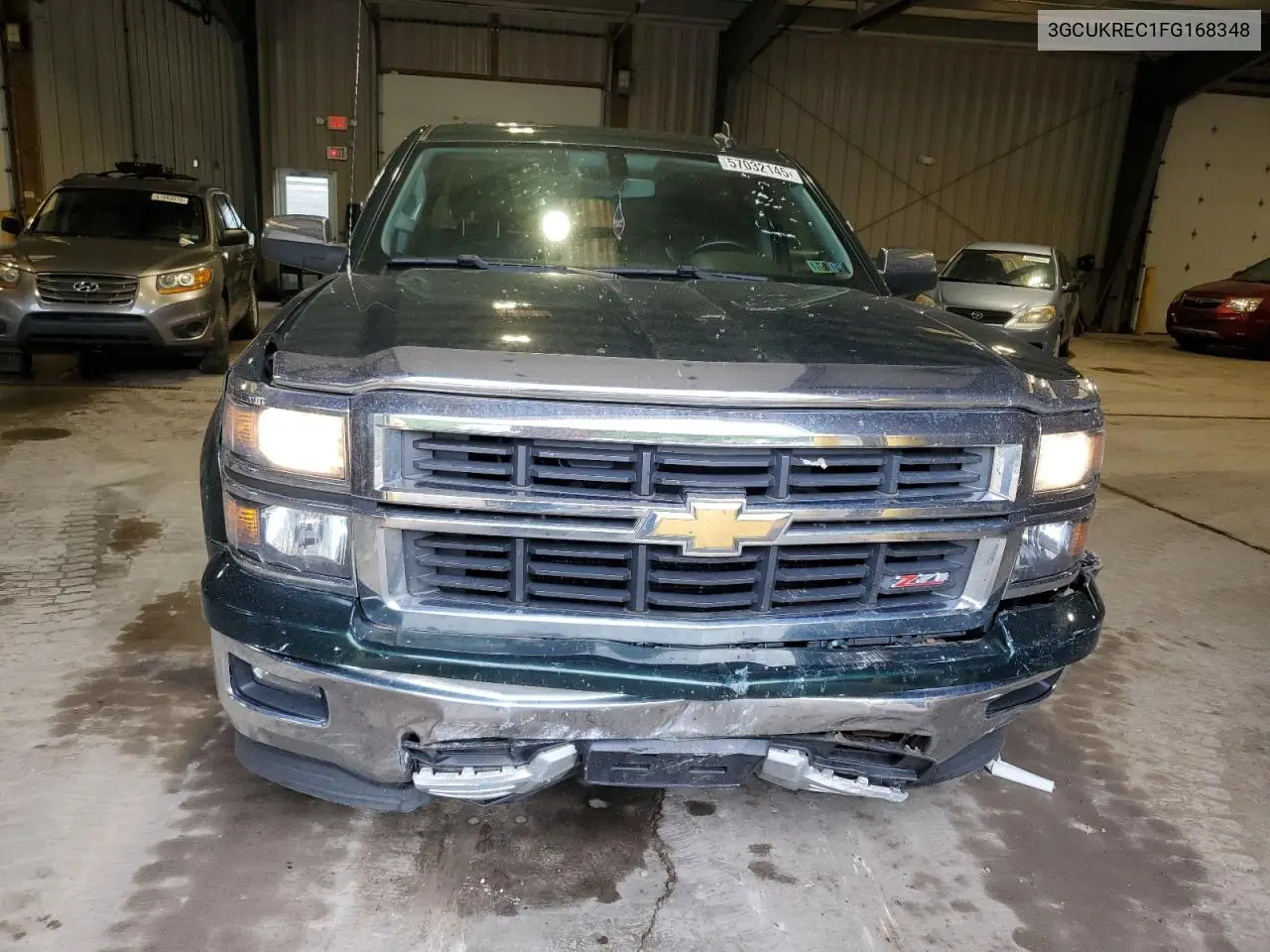 2015 Chevrolet Silverado K1500 Lt VIN: 3GCUKREC1FG168348 Lot: 57032145