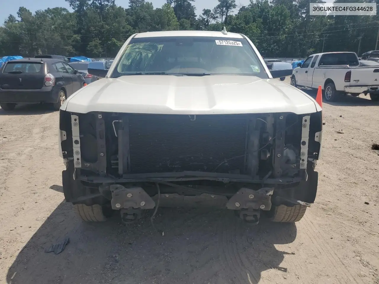 2015 Chevrolet Silverado K1500 High Country VIN: 3GCUKTEC4FG344628 Lot: 57126325