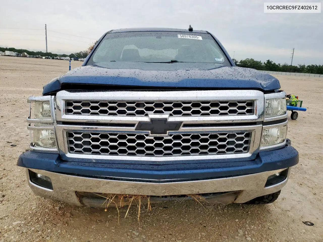 2015 Chevrolet Silverado C1500 Lt VIN: 1GCRCREC9FZ402612 Lot: 58978305