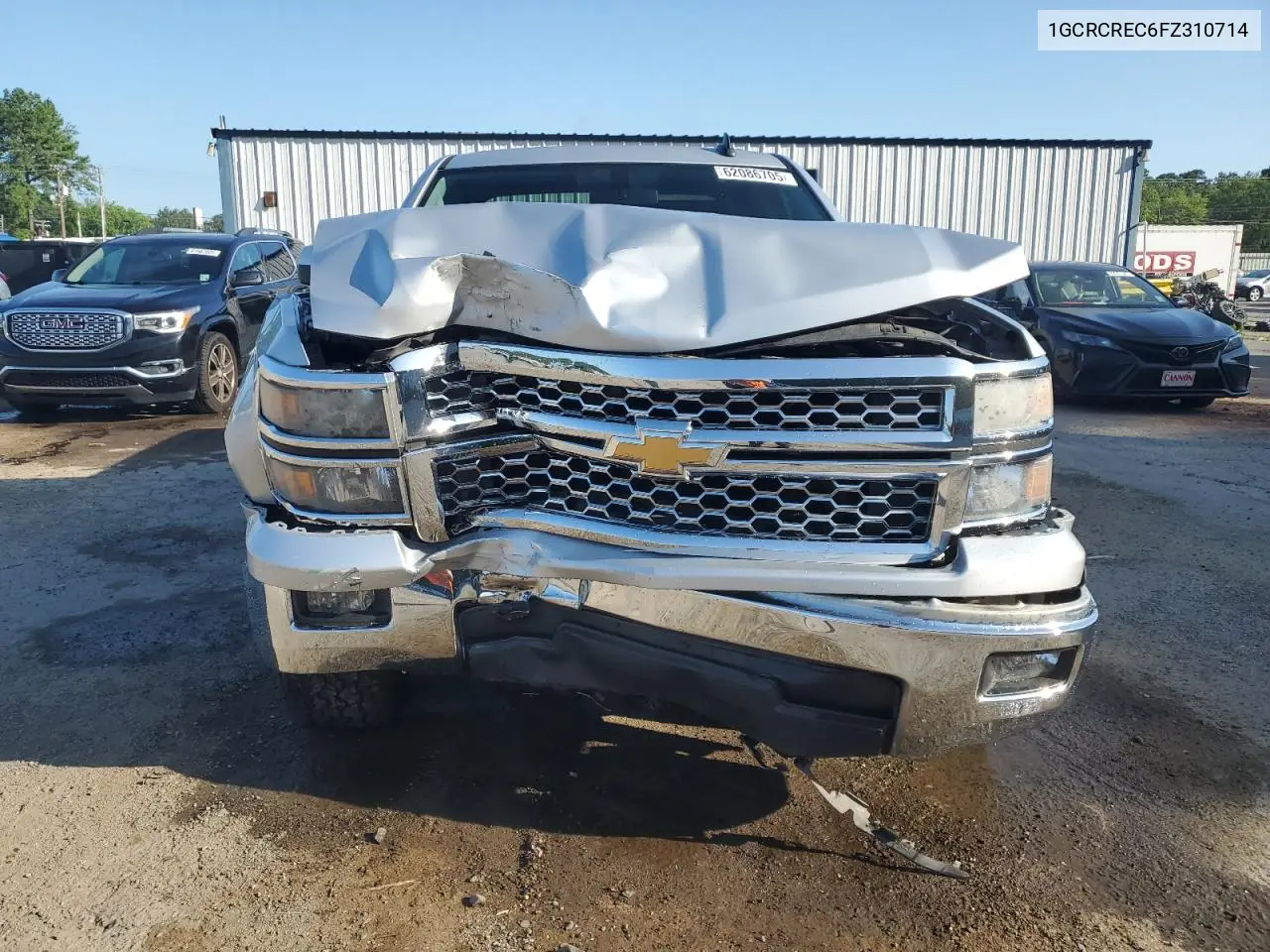 2015 Chevrolet Silverado C1500 Lt VIN: 1GCRCREC6FZ310714 Lot: 62086705