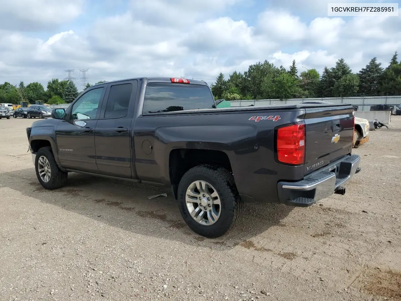 2015 Chevrolet Silverado K1500 Lt VIN: 1GCVKREH7FZ285951 Lot: 62515565