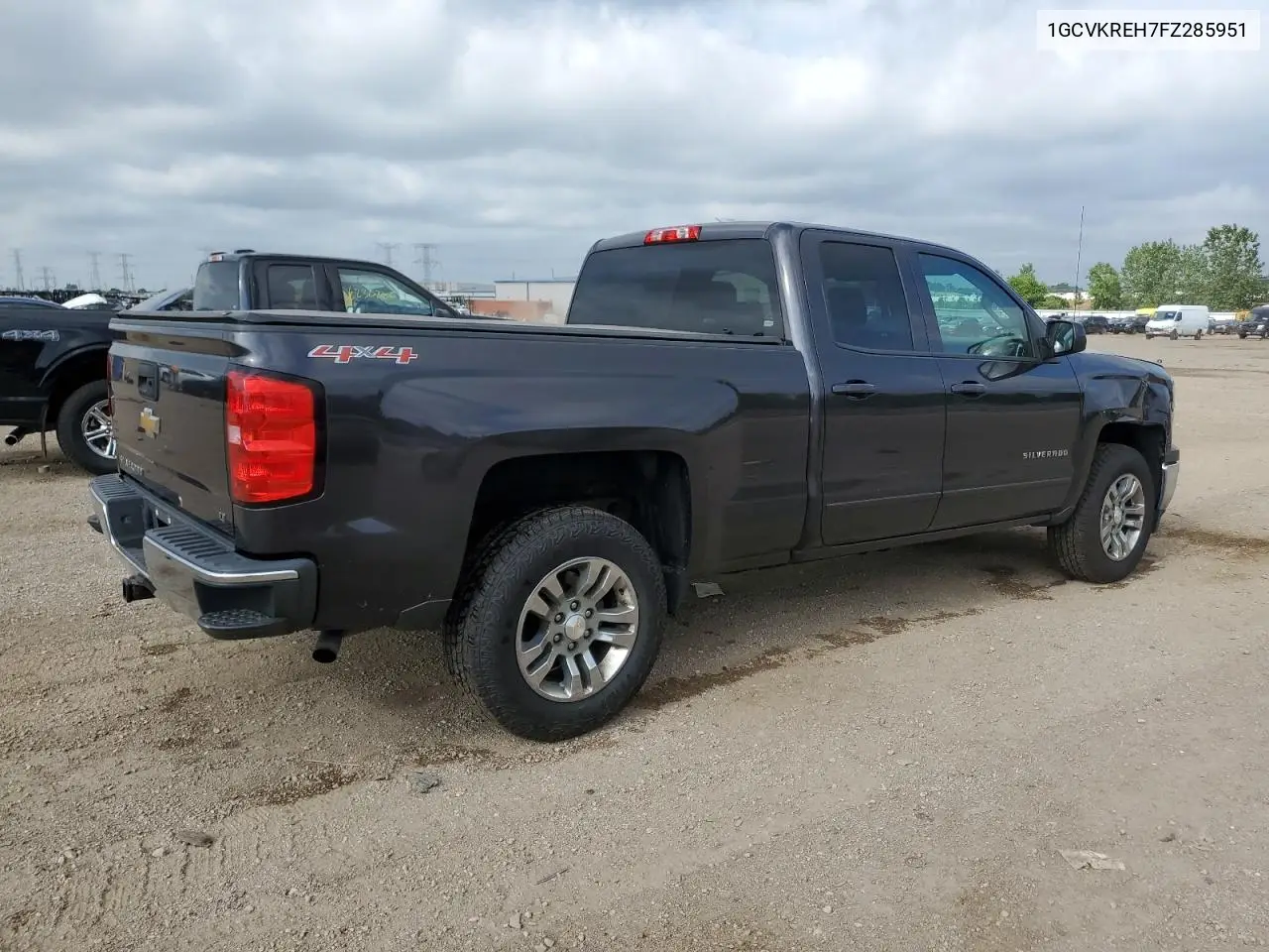 2015 Chevrolet Silverado K1500 Lt VIN: 1GCVKREH7FZ285951 Lot: 62515565