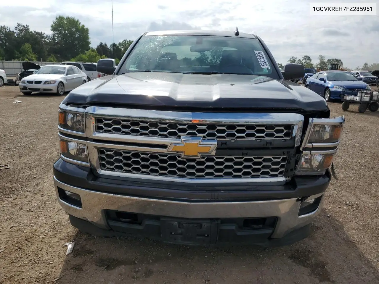 2015 Chevrolet Silverado K1500 Lt VIN: 1GCVKREH7FZ285951 Lot: 62515565