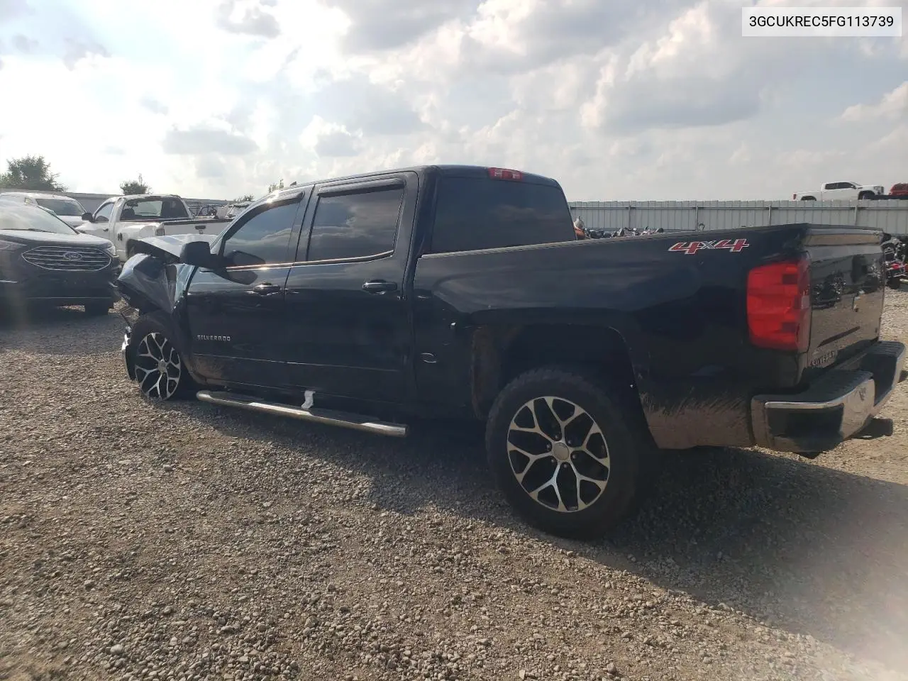 2015 Chevrolet Silverado K1500 Lt VIN: 3GCUKREC5FG113739 Lot: 62702275