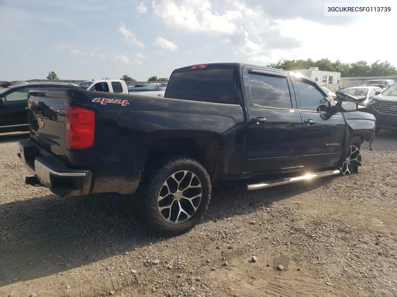 2015 Chevrolet Silverado K1500 Lt VIN: 3GCUKREC5FG113739 Lot: 62702275