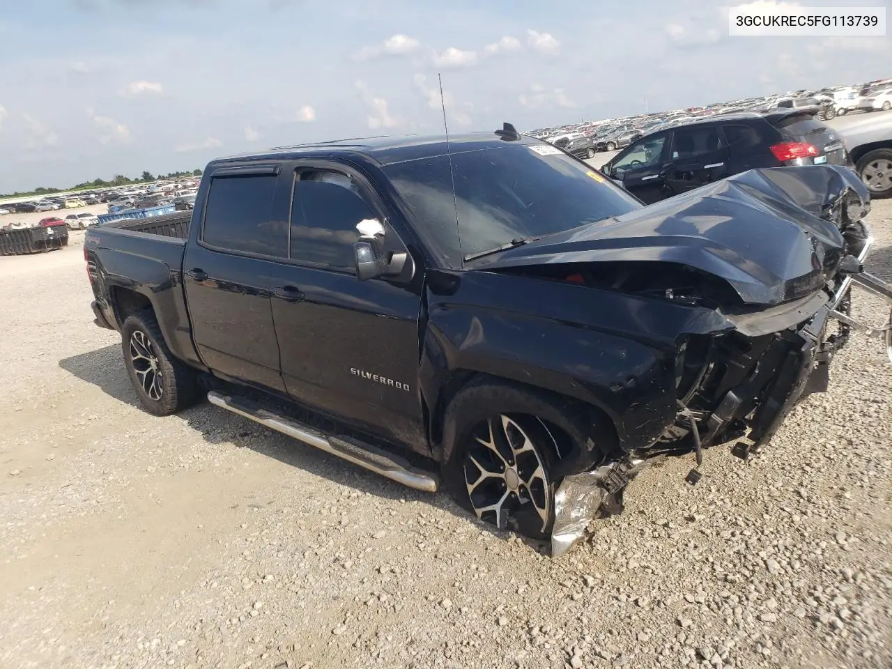 2015 Chevrolet Silverado K1500 Lt VIN: 3GCUKREC5FG113739 Lot: 62702275