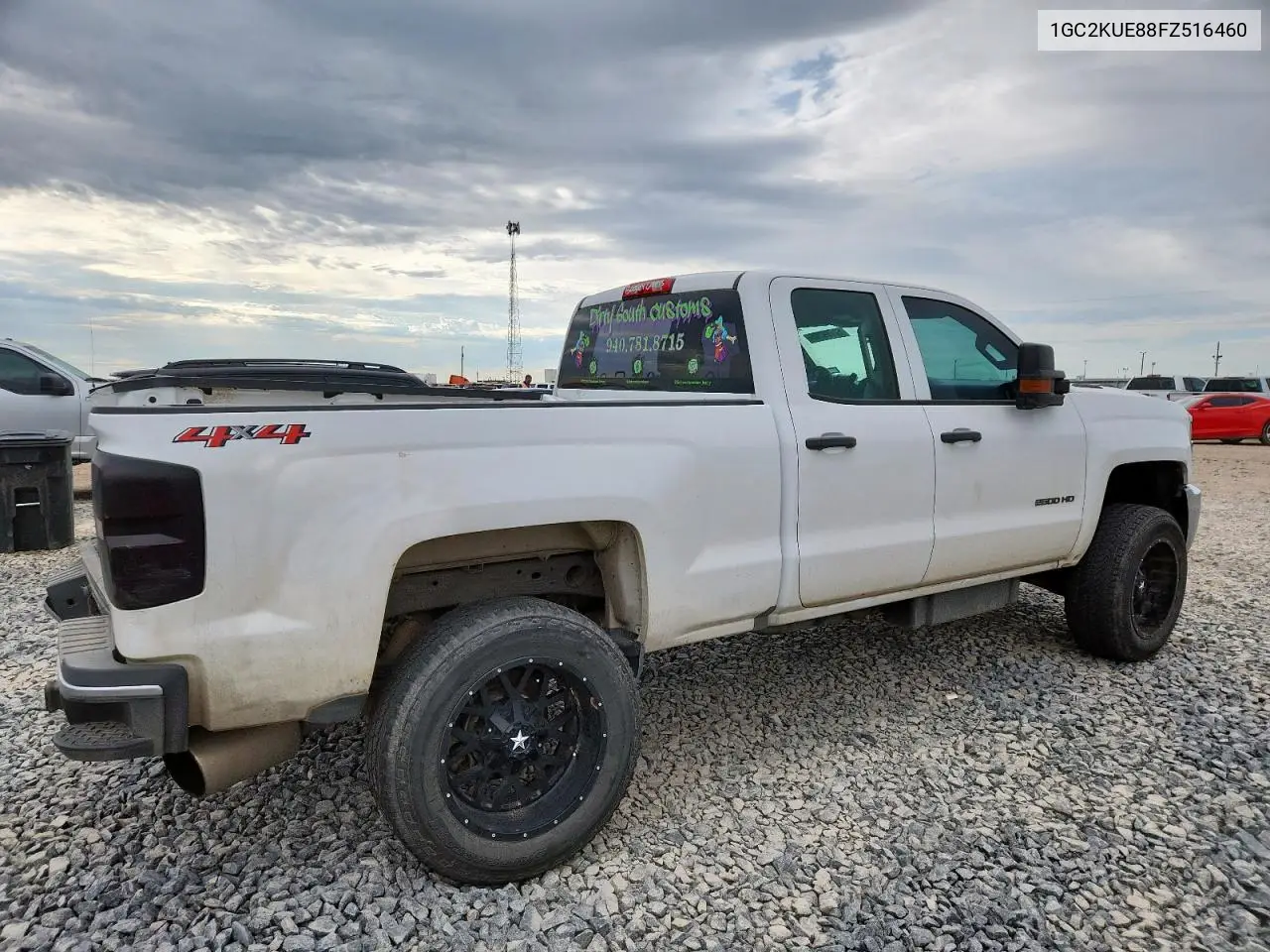 2015 Chevrolet Silverado K2500 Heavy Duty VIN: 1GC2KUE88FZ516460 Lot: 62709705